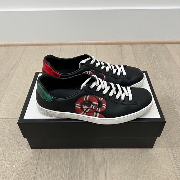 Gucci Apollo St Snake Sneakers - Picture 1 of 6
